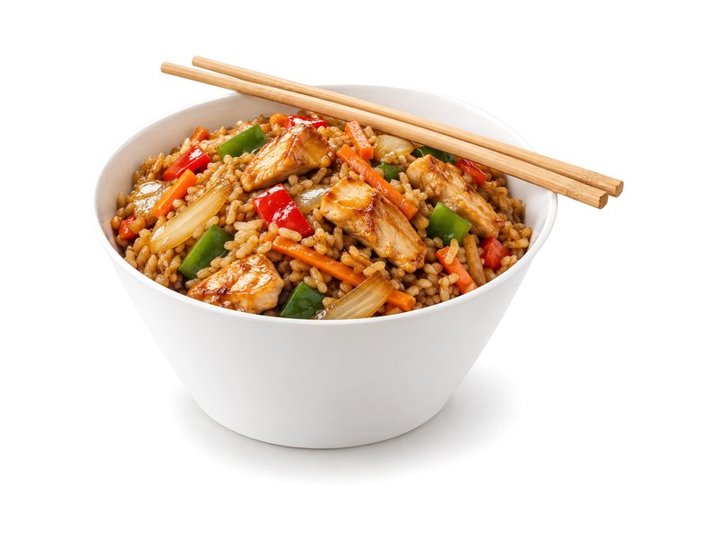 Рис с курицей — лапша wok с доставкой в Шахтах